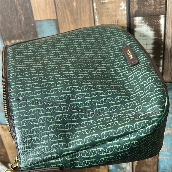 Fossil Green Patterned Crossbody Bag - Picture 12 of 15